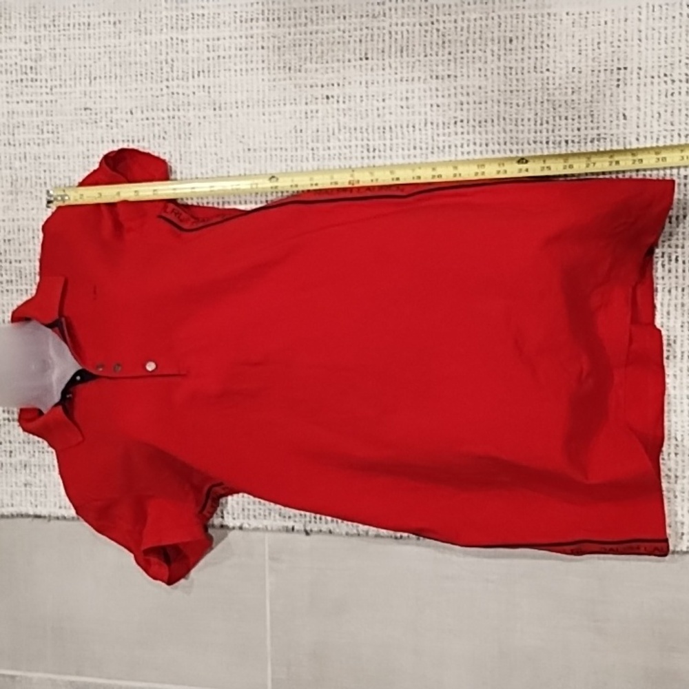 🔥🆕Women’s Red Polo Shirt Dress - Picture 3 of 10